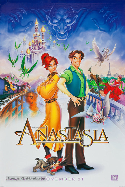 Pixel Demon Anastasia Movie Poster A2 Size