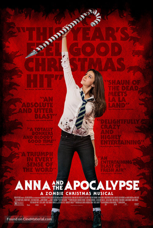 Pixel Demon Anna and the Apocalypse Movie Poster A2 Size
