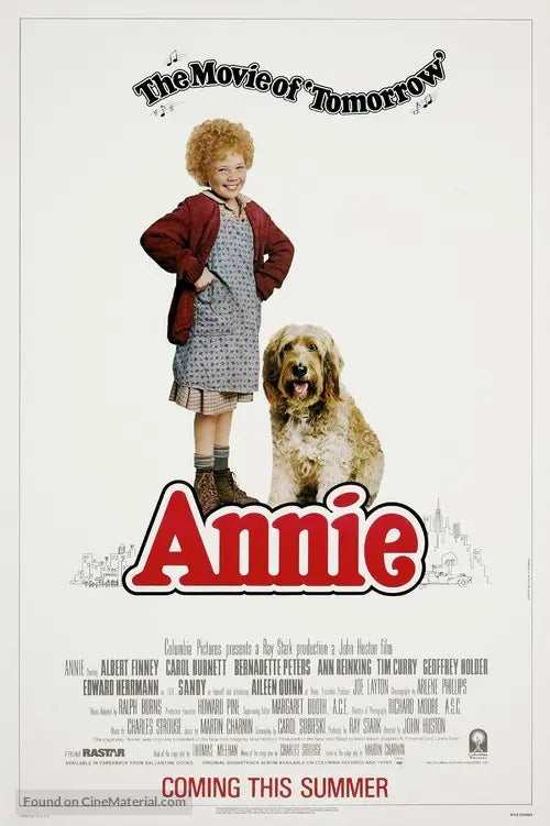 Annie Cinema Movie Poster A2 Size