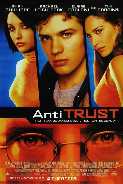 Antitrust Cinema Movie Poster A2 Size