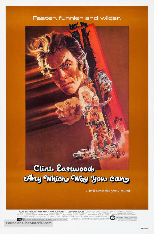 Pixel Demon Any Which Way You Can Movie Poster A2 Size