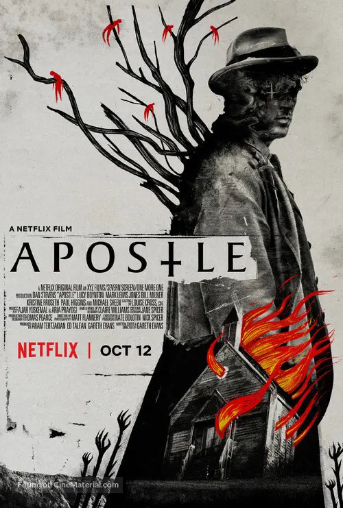 Apostle Cinema Movie Poster A2 Size