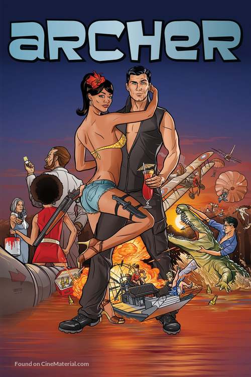 Archer TV Series Poster A2 Size Version 5