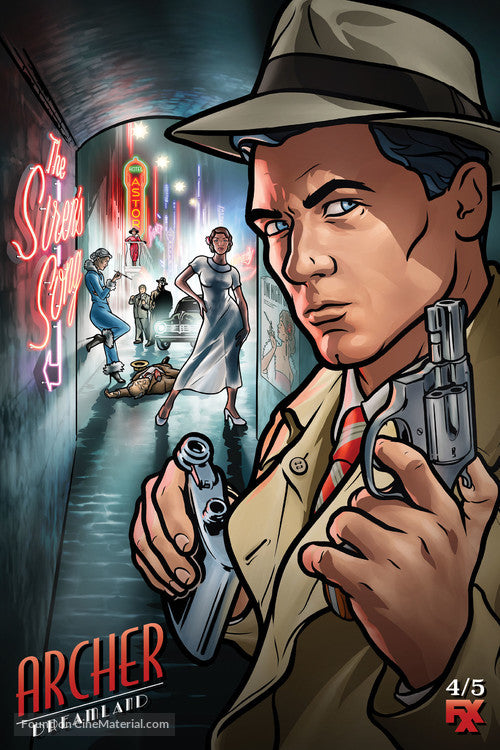 Archer TV Series Poster A2 Size Version 6