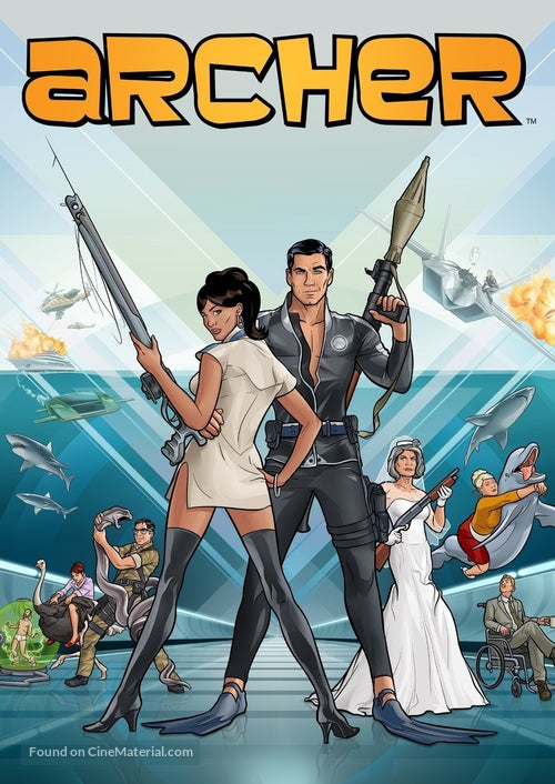 Archer TV Series Poster A2 Size Version 8