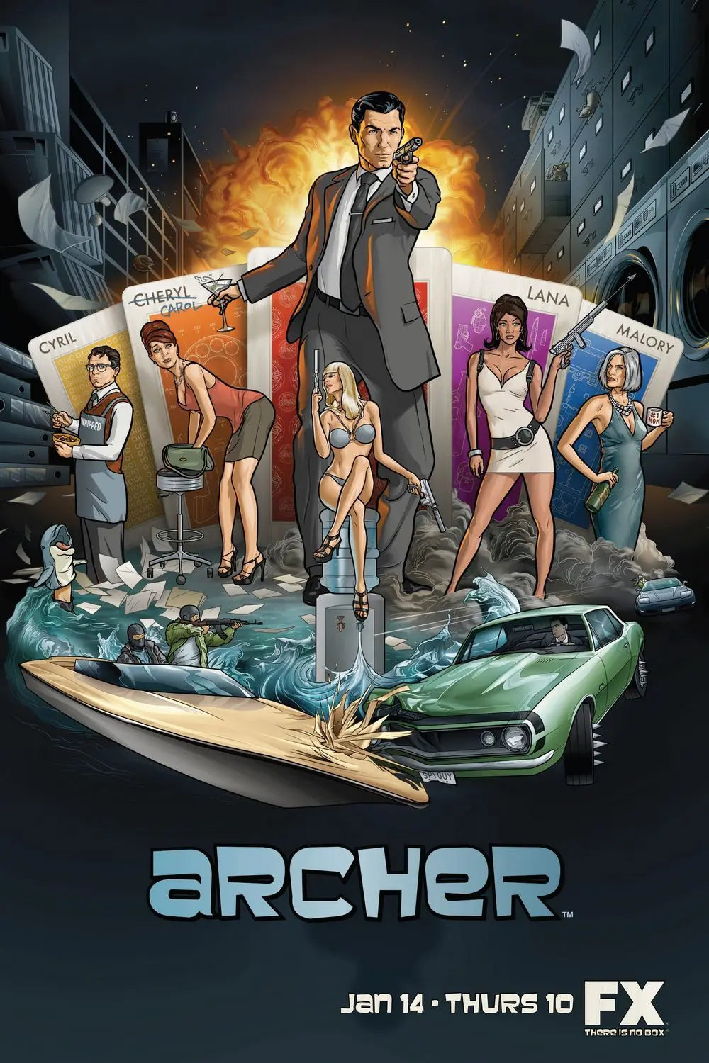 Archer A2 Size Posters-Pixel Demon