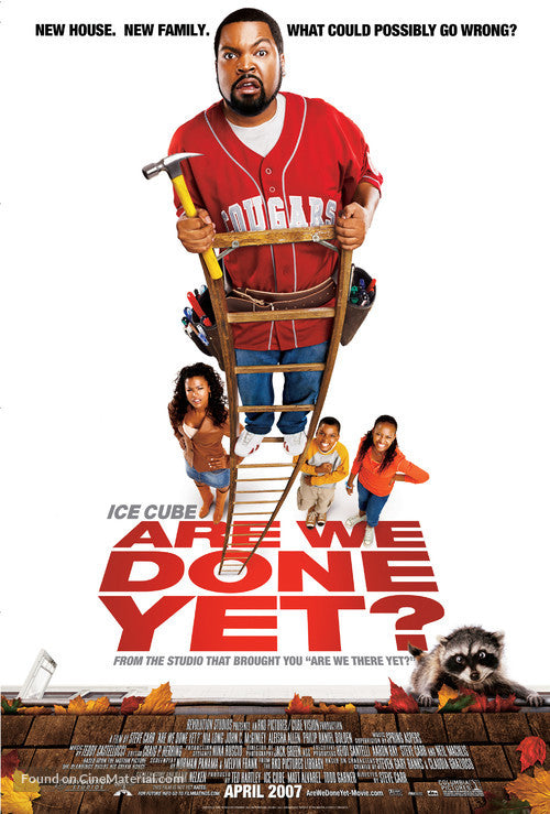Are We Done Yet? Cinema Movie Poster A2 Size