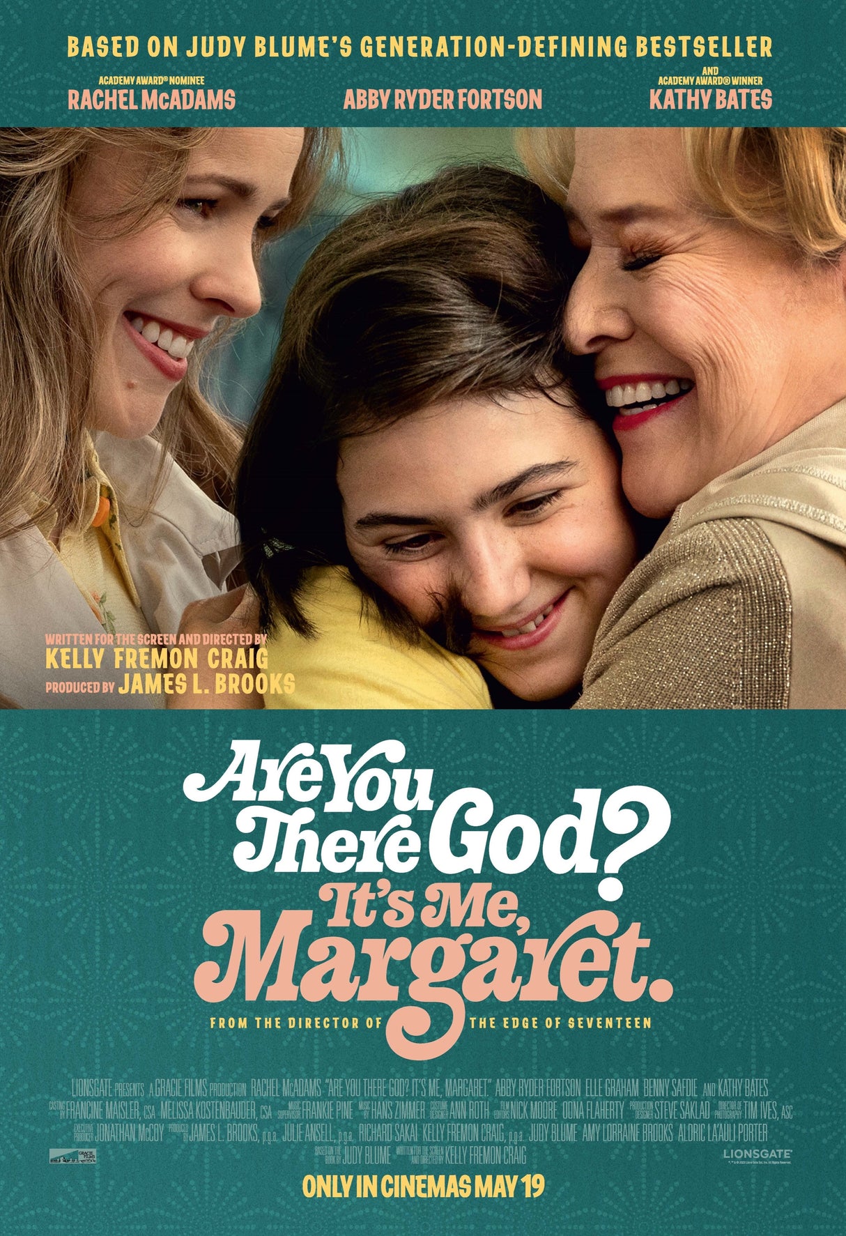 Are You There God? It's Me, Margaret. A2 Size Movie Poster-Pixel Demon