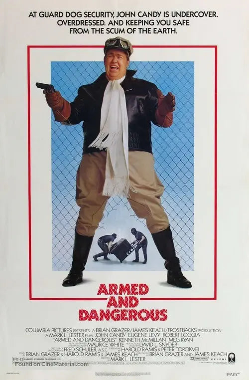 Pixel Demon Armed and Dangerous Movie Poster A2 Size