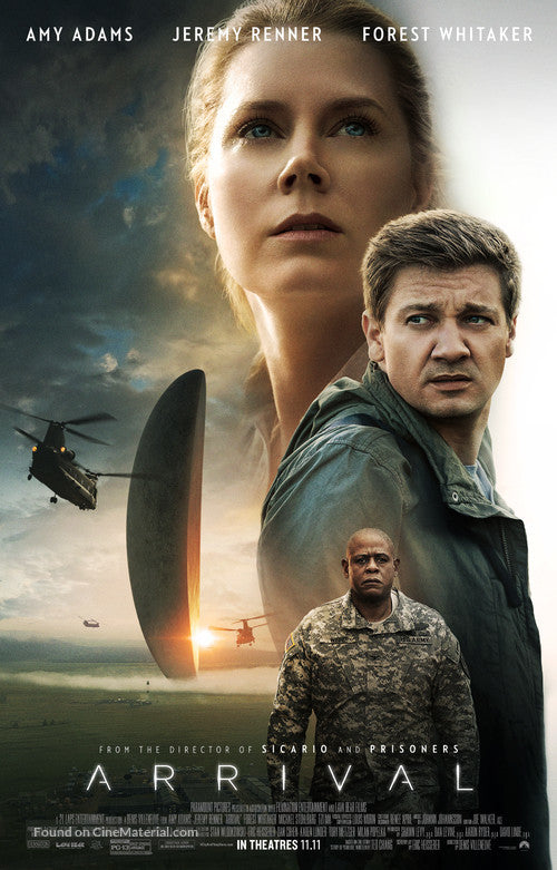 Arrival Movie Poster A2 Size