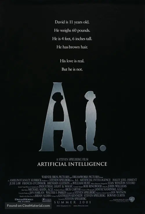 A.I. Artificial Intelligence A2 Movie Poster-Pixel Demon