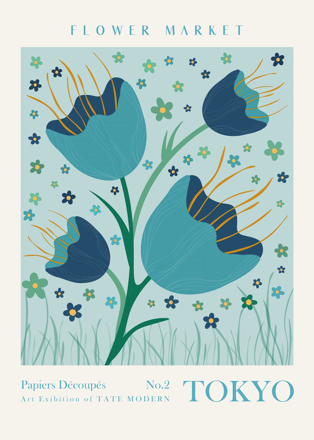 Matisse Picasso Pastel Colour s Design 10 A2 Size Posters-Pixel Demon