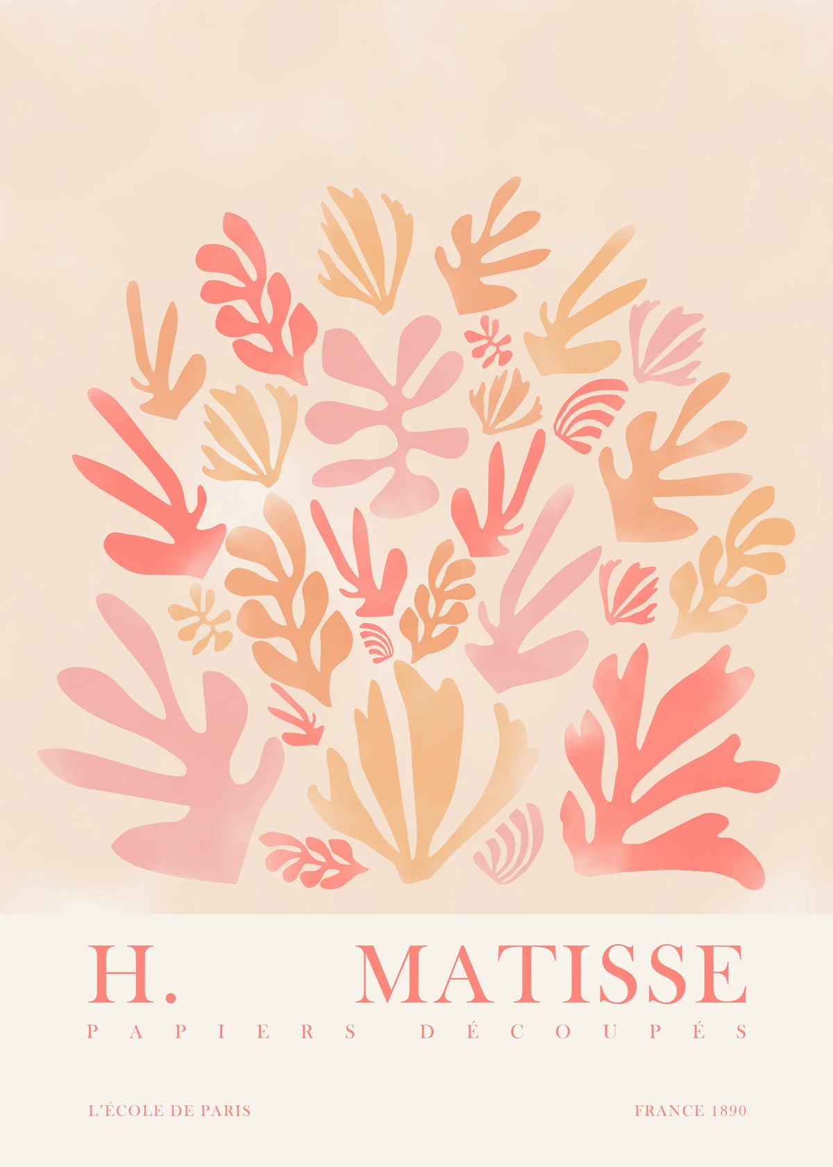 Matisse Picasso Pastel Colour s Design 12 A2 Size Posters-Pixel Demon