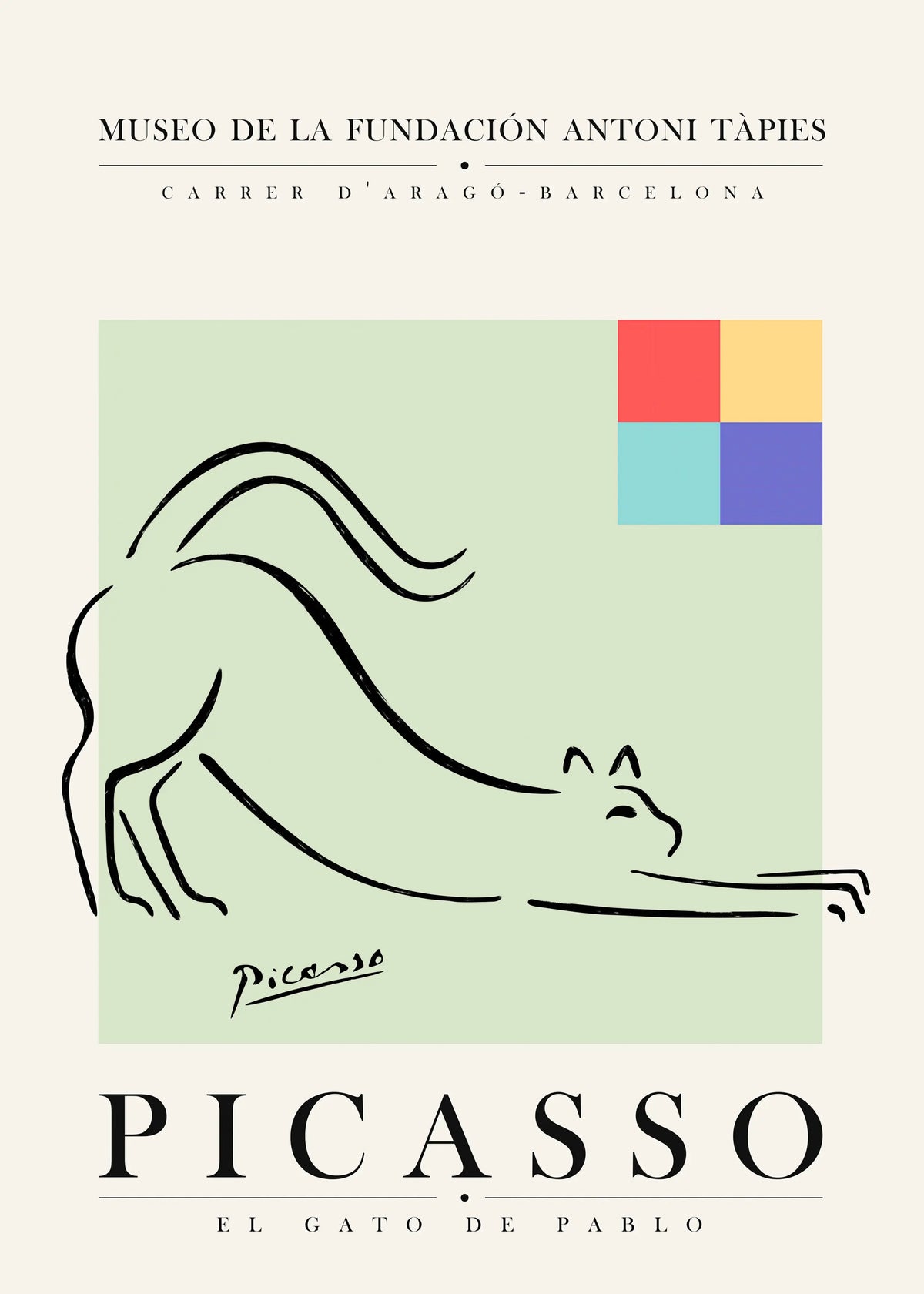 Matisse Picasso Pastel Colour s Design 17 A2 Size Posters-Pixel Demon