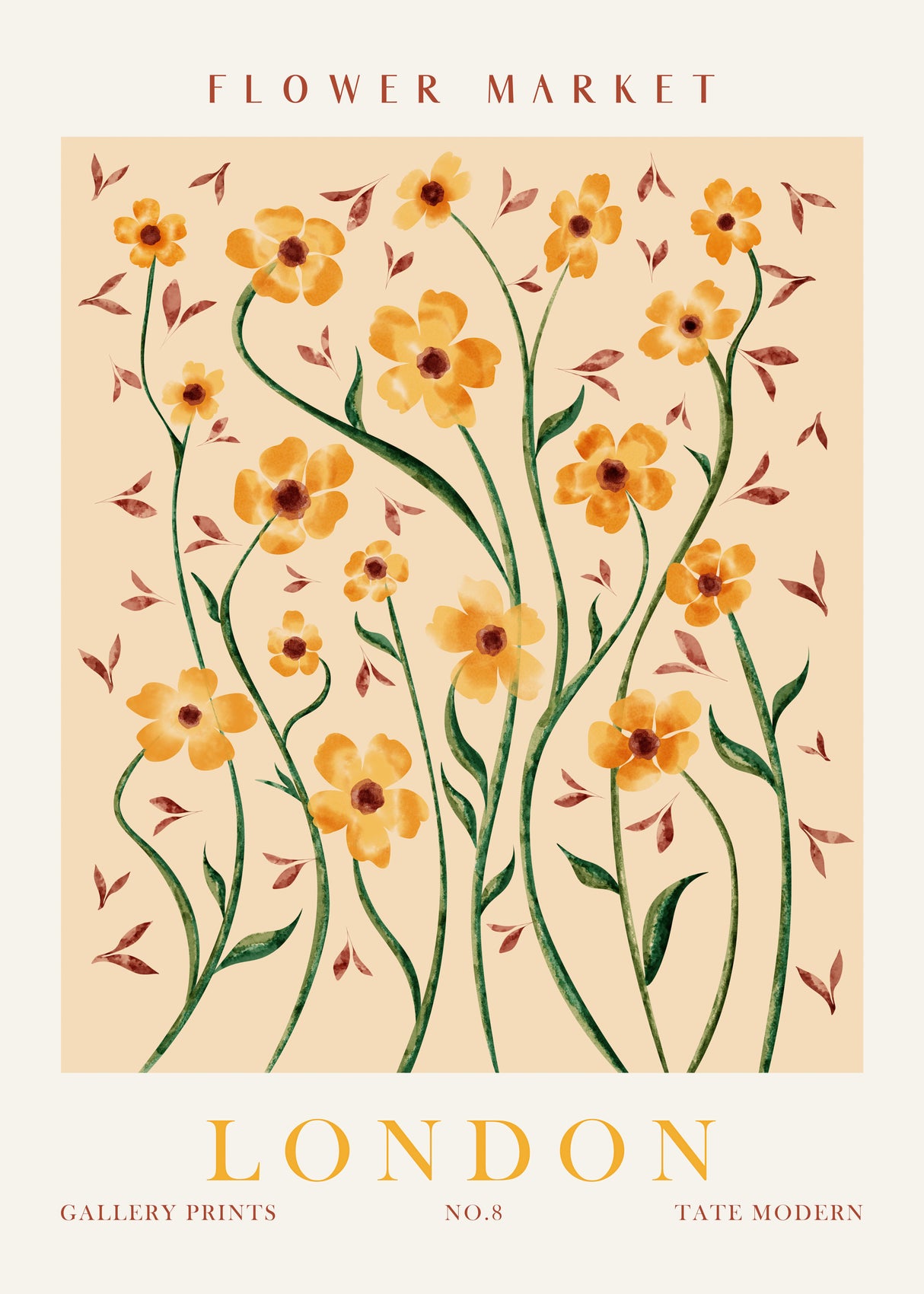 Matisse Picasso Pastel Colour s Design 5 A2 Size Posters-Pixel Demon