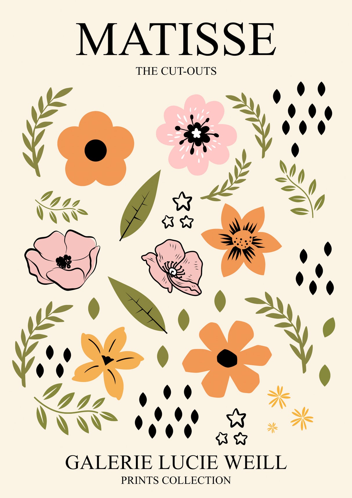 Matisse Picasso Keith Haring Wall Art Design 24 A2 Size Posters-Pixel Demon