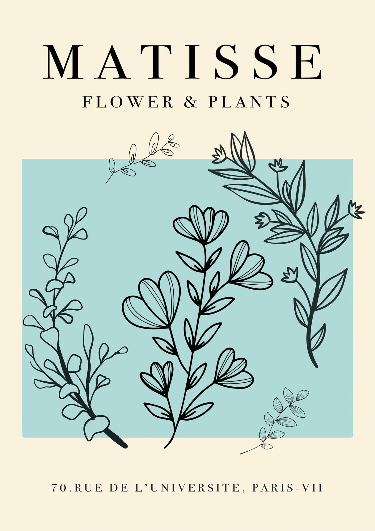 Matisse Picasso Keith Haring Wall Art Design 4 A2 Size Posters-Pixel Demon