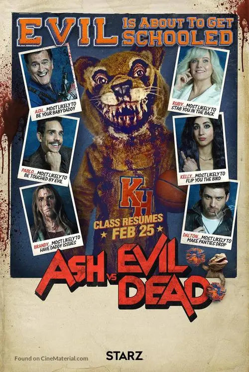Ash Vs Evil Dead TV Series Poster A2 Size Version 6