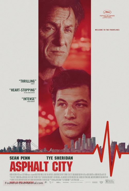 Asphalt City Cinema Movie Poster A2 Size