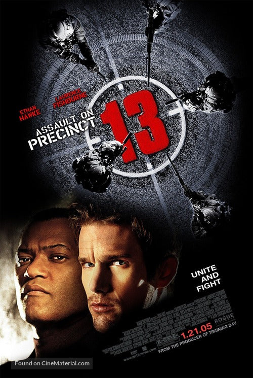 Pixel Demon Assault on Precinct 13 Movie Poster A2 Size