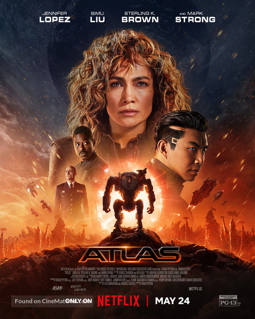 Atlas Cinema Movie Poster A2 Size