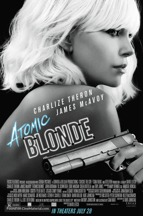 Atomic Blonde Cinema Movie Poster A2 Size