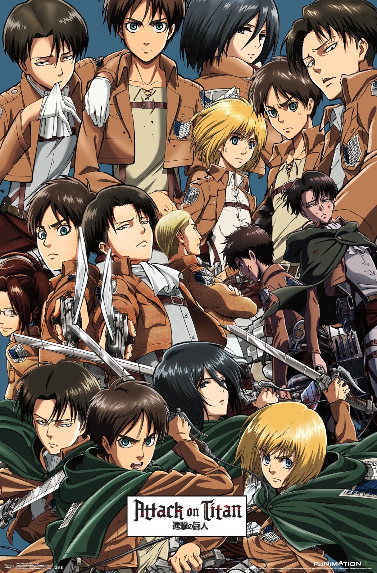 Attack On Titan Style 25 A2 Size Posters-Pixel Demon