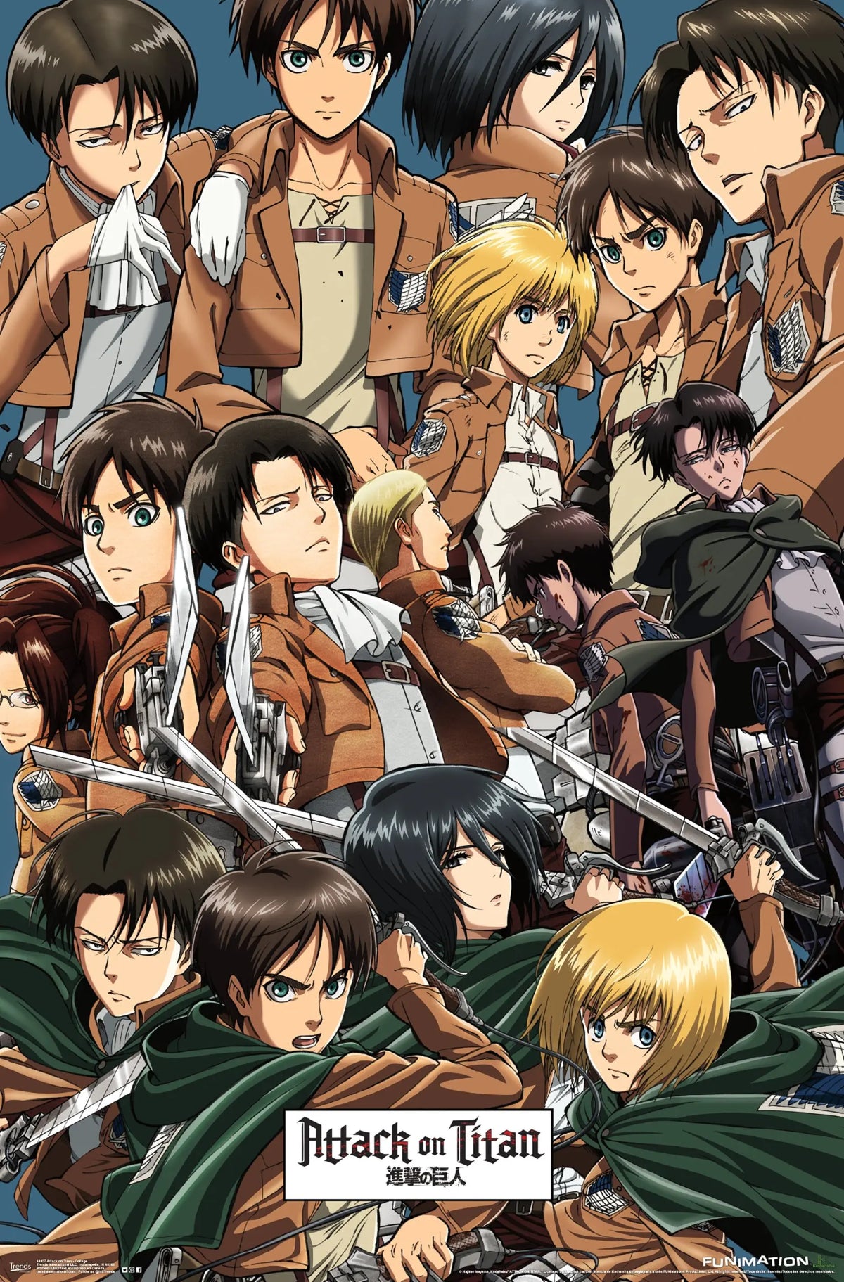 Attack On Titan Style 25 A2 Size Posters-Pixel Demon
