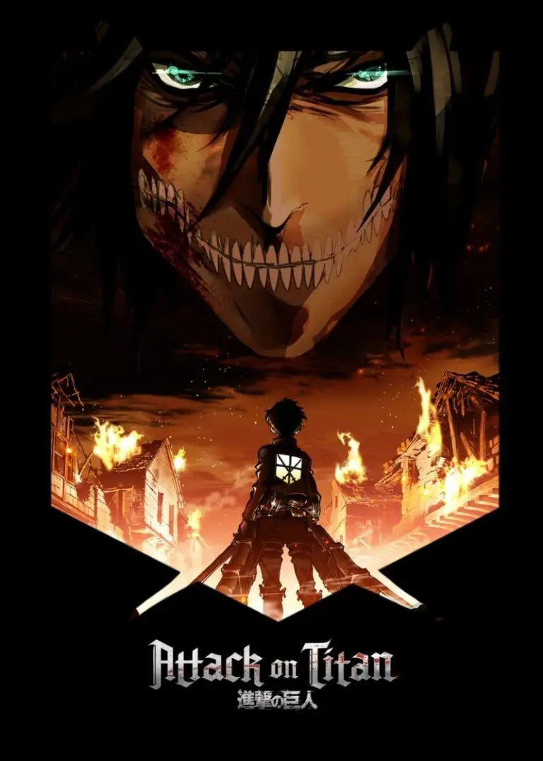 Attack On Titan Style 8 A2 Size Posters-Pixel Demon