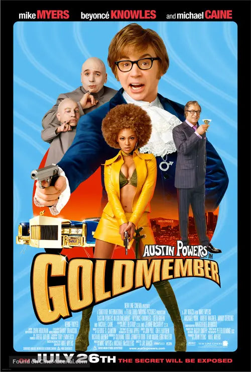 Austin Powers in Goldmember A2 Movie Poster-Pixel Demon