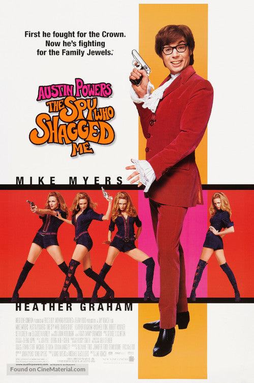 Austin Powers: The Spy Who Shagged Me Cinema Movie Poster A2 Size