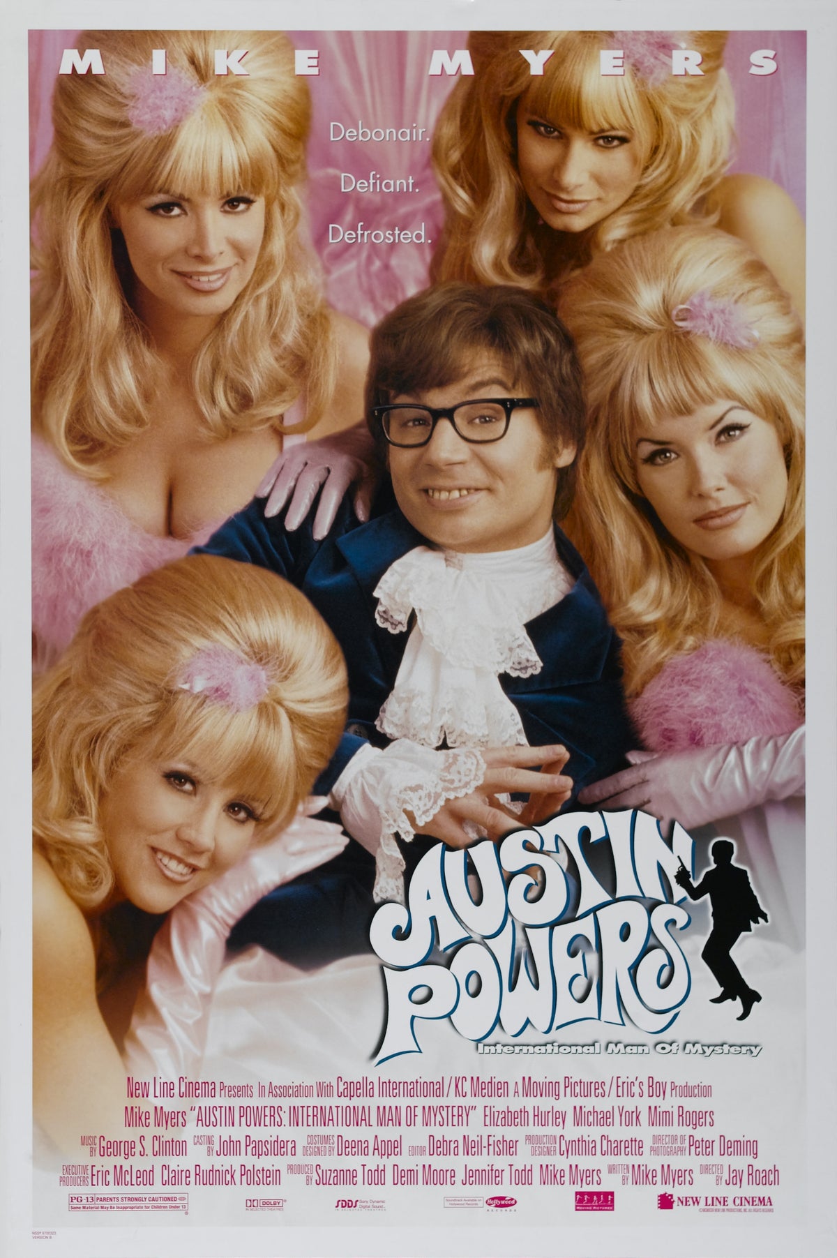 Austin Powers: International Man of Mystery A2 Size Movie Poster-Pixel Demon