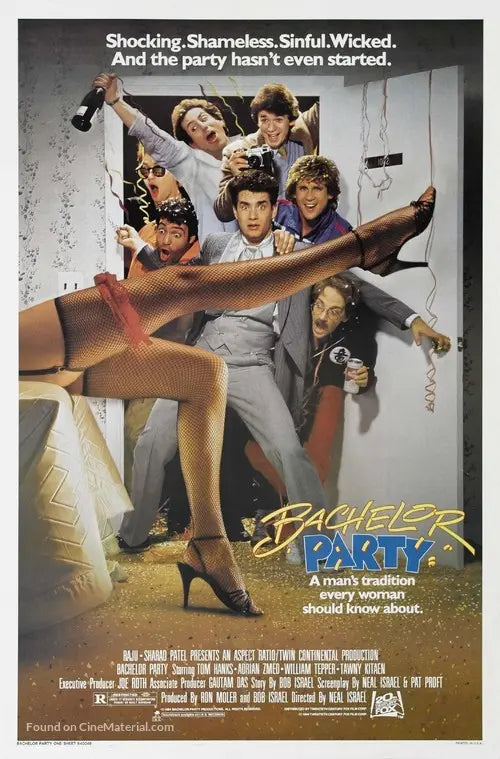 Bachelor Party Cinema Movie Poster A2 Size