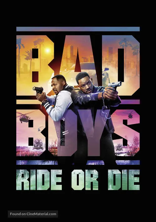 Bad Boys: Ride or Die Cinema Movie Poster A2 Size Version 1
