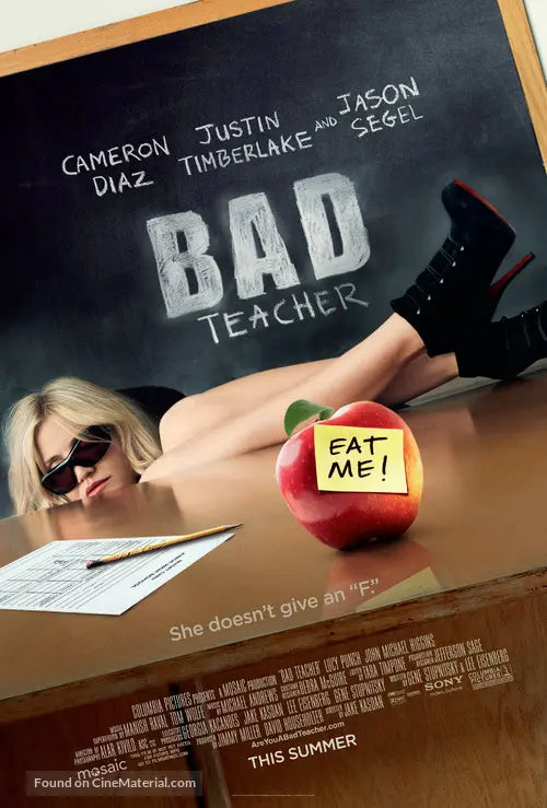 Bad Teacher Cinema Movie Poster A2 Size