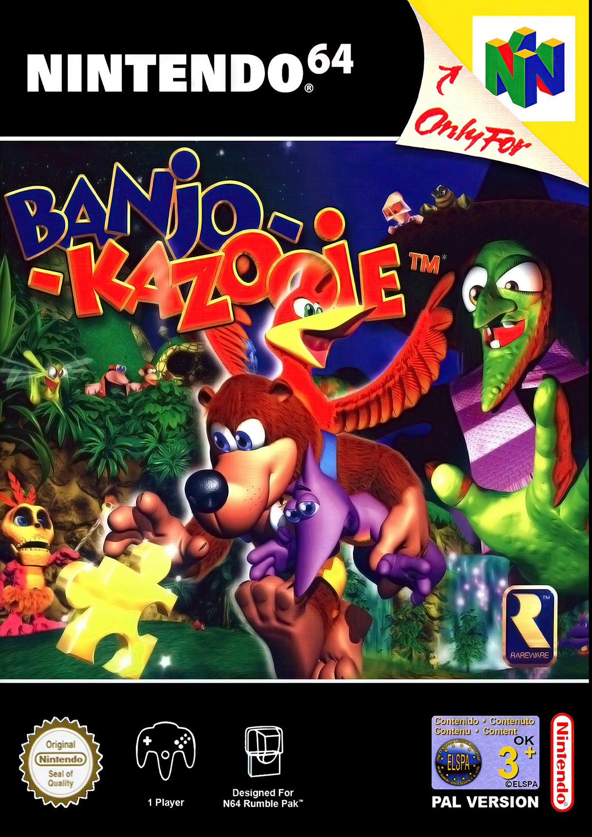 90s Banjo Kazooie A2 Size Posters-Pixel Demon