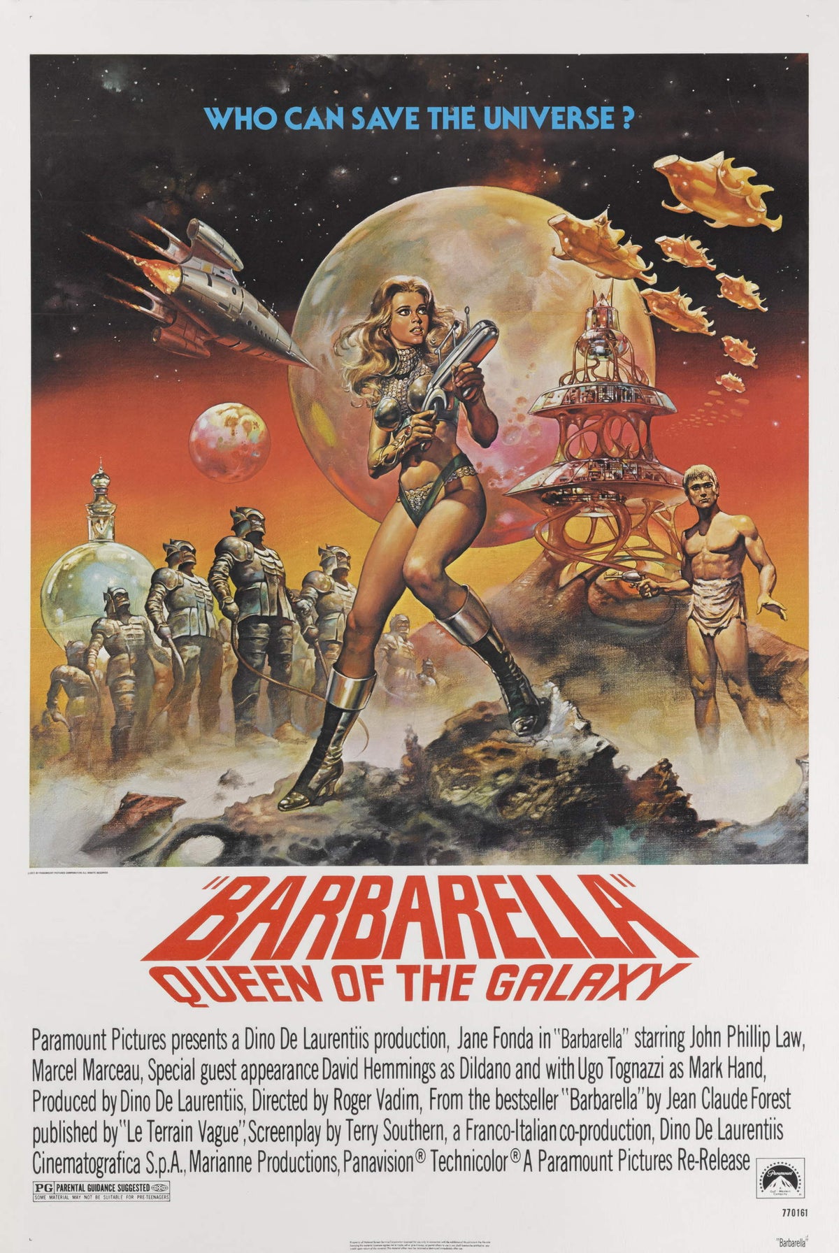 Barbarella A2 Size Movie Poster-Pixel Demon