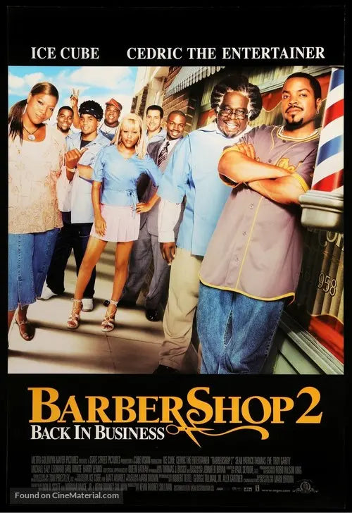 Pixel Demon Barbershop 2: Back in Business Movie Poster A2 Size