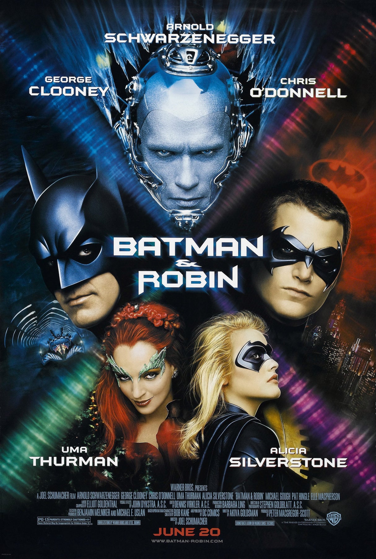 Batman And Robin A2 Size Movie Poster-Pixel Demon