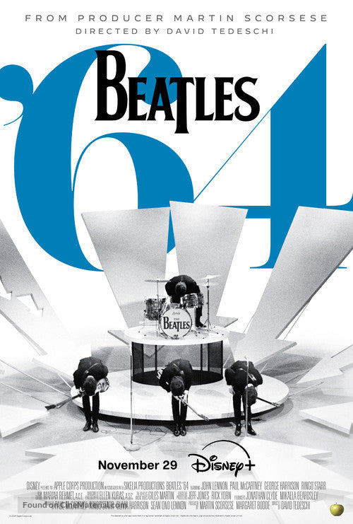 Beatles '64 Movie Poster A2 Size