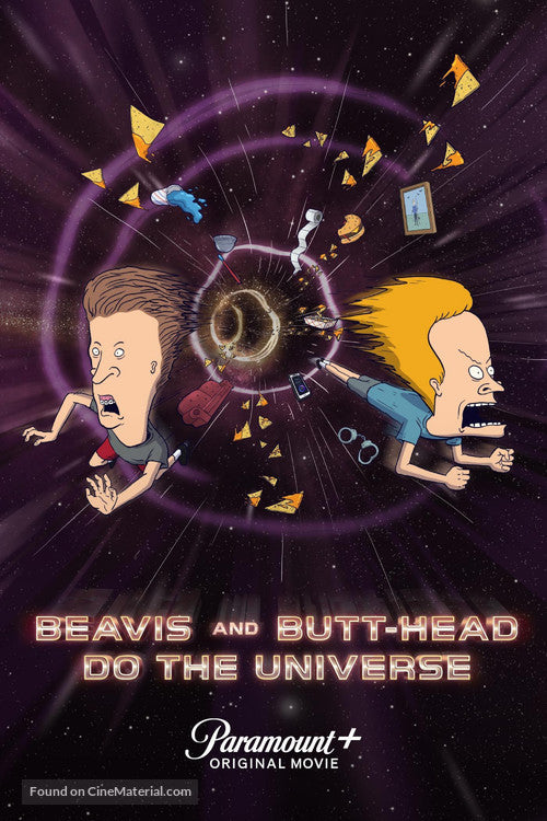 Pixel Demon Beavis and Butt-Head Do the Universe Movie Poster A2 Size