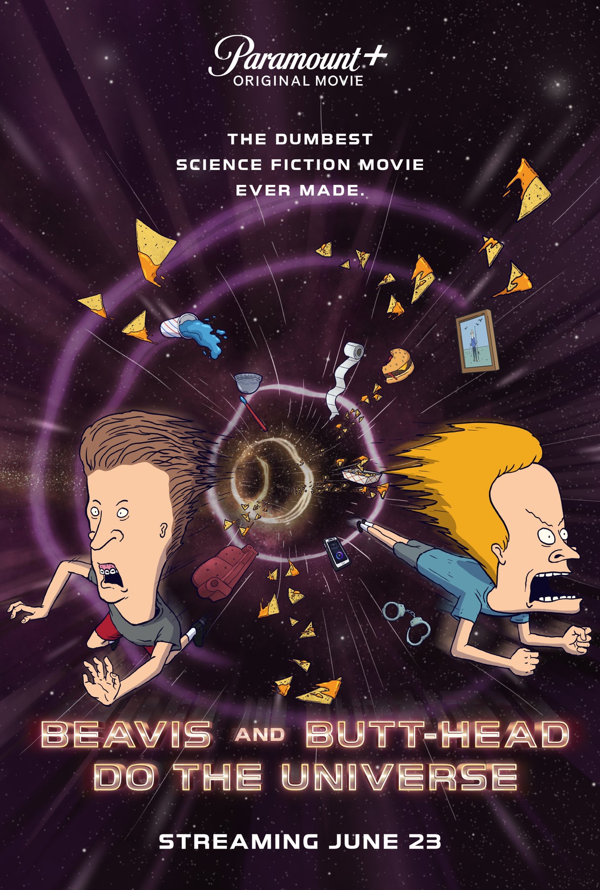 Beavis and Butt-Head Do the Universe A2 Size Movie Poster-Pixel Demon
