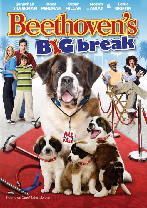 Beethoven's Big Break Cinema Movie Poster A2 Size