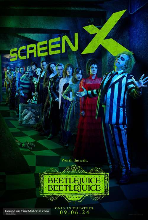 Beetlejuice Beetlejuice Cinema Movie Poster A2 Size Version 5