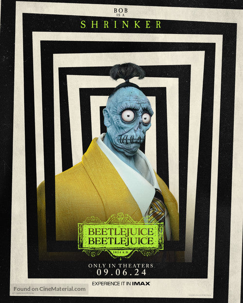 Beetlejuice Beetlejuice Cinema Movie Poster A2 Size Version 7