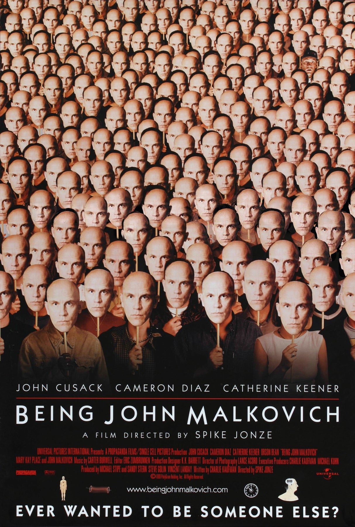 Being John Malkovich A2 Size Movie Poster-Pixel Demon