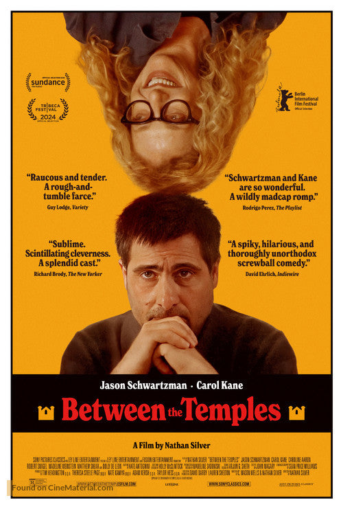 Between The Temples Cinema Movie Poster A2 Size