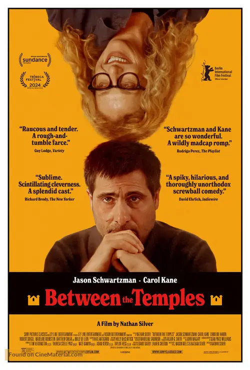 Between The Temples Cinema Movie Poster A2 Size