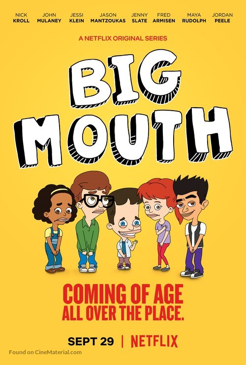 Big Mouth TV Series Poster A2 Size Version 1