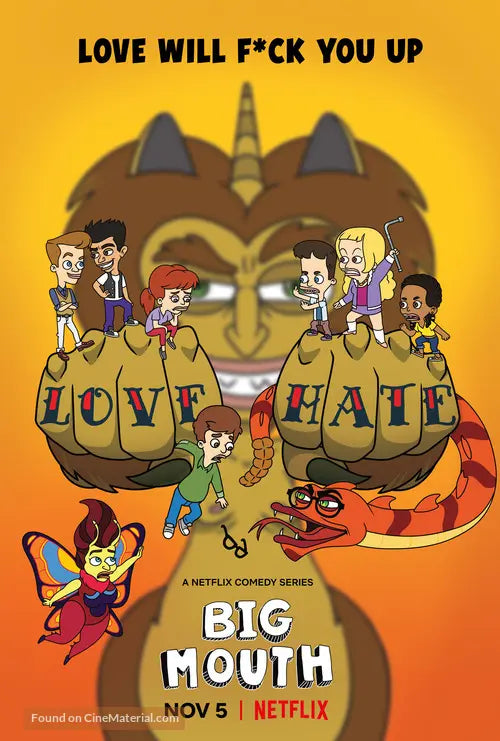 Big Mouth TV Series Poster A2 Size Version 2